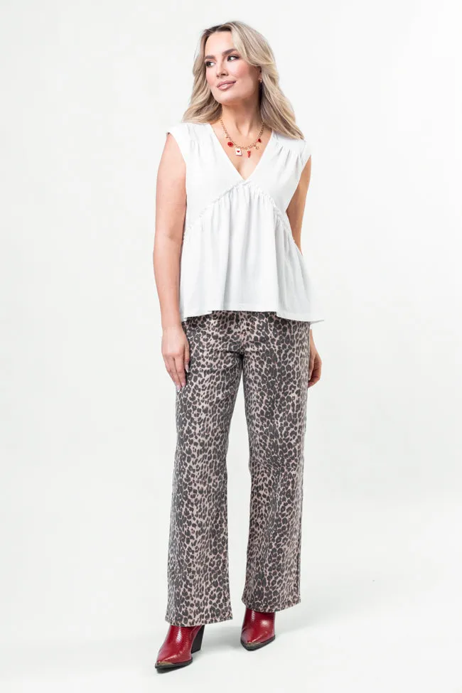 Treasured Times White Oversized Knit Top FINAL SALE sold by Pink Lily product image thumbnail 2