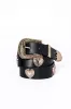 Black Heart Studded Belt sold by Pink Lily