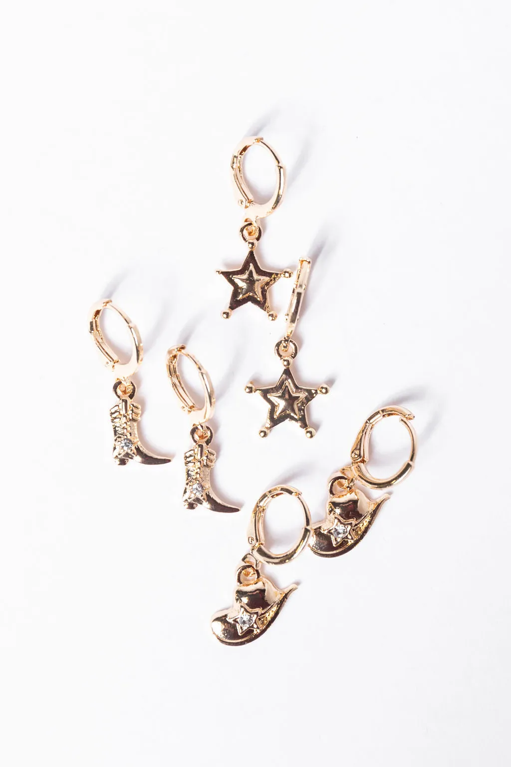 Western Trio Earring Pack SALE sold by Pink Lily