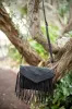 Black Fringe Handbag SALE sold by Pink Lily