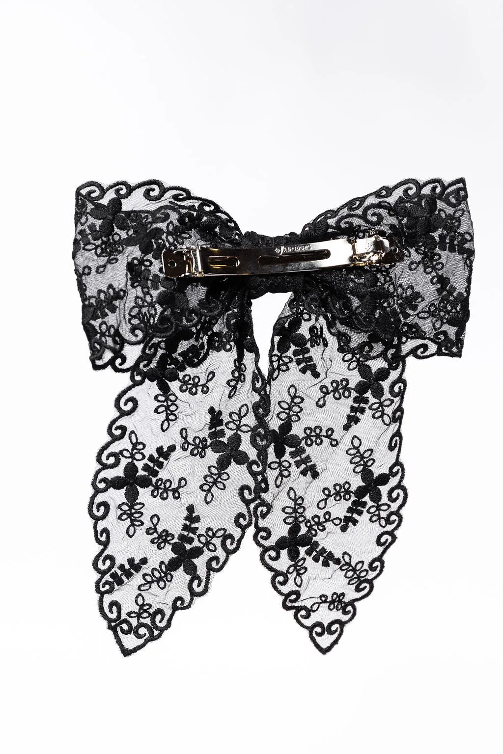 Black Lace Hair Bow FINAL SALE sold by Pink Lily product image thumbnail 4