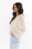 Face The Music Cream Embroidered Blouse FINAL SALE sold by Pink Lily