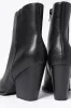 Ellison Black Pointed Toe Bootie sold by Pink Lily