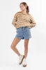 Reach For Me Medium Wash Pull On Chambray Shorts sold by Pink Lily