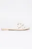 Hallie White Studded H Sandals FINAL SALE sold by Pink Lily