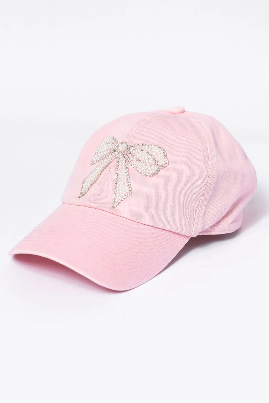 Pink Pearl Bow Hat FINAL SALE sold by Pink Lily product image thumbnail 4