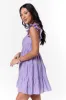 It's My Day Lilac Smocked Top Mini Dress FINAL SALE sold by Pink Lily