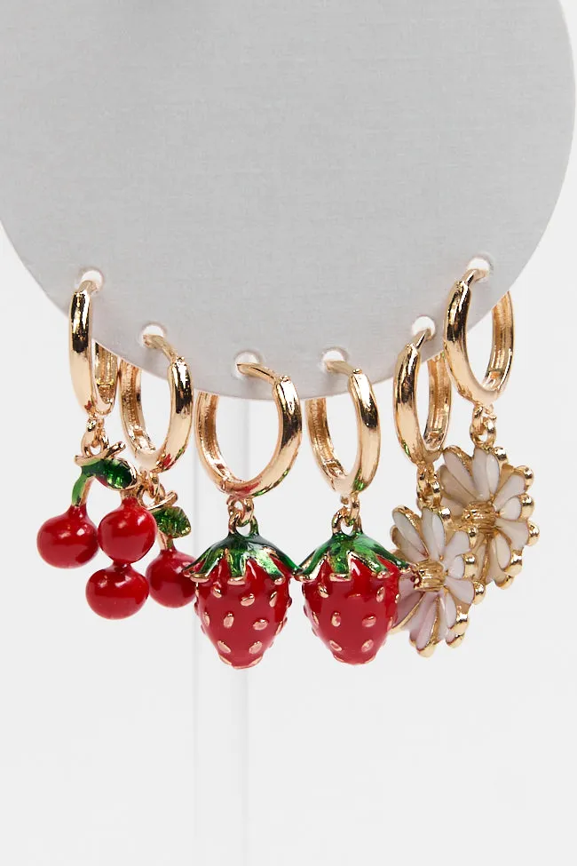 Fruit Basket Earring Set FINAL SALE sold by Pink Lily product image thumbnail 2