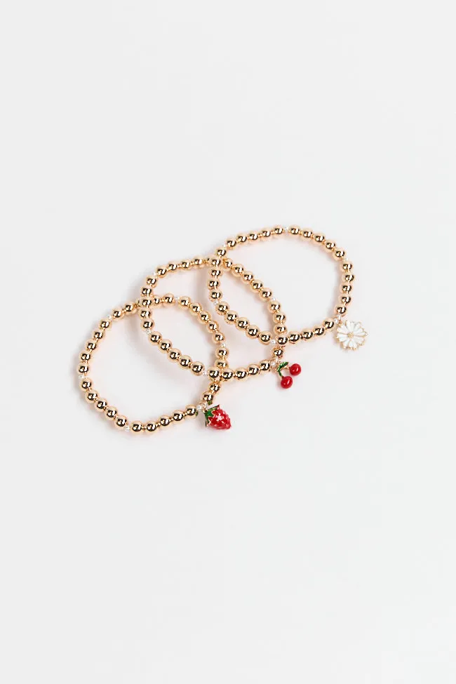 Fruit Basket Stretch Bracelet Set FINAL SALE sold by Pink Lily product image thumbnail 2