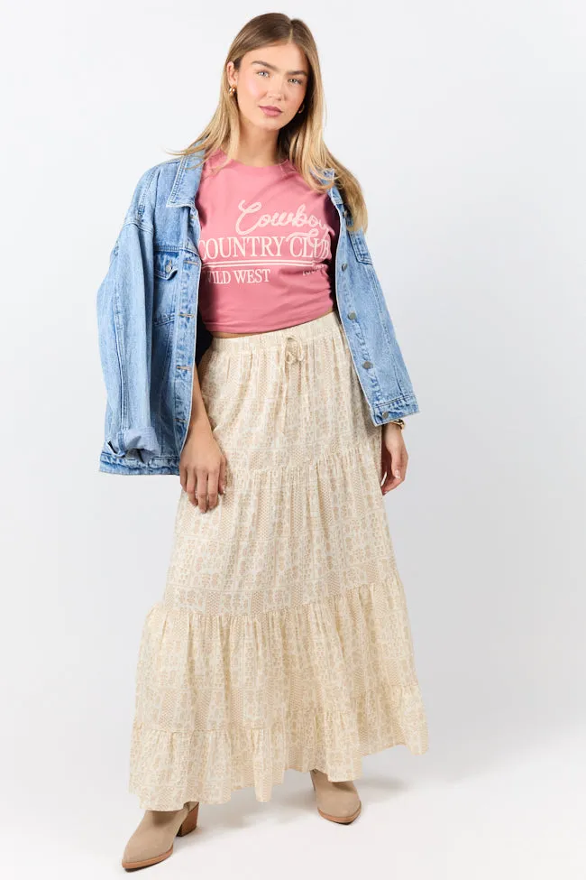 Cowboy Country Club Brick Graphic Tee sold by Pink Lily product image thumbnail 3