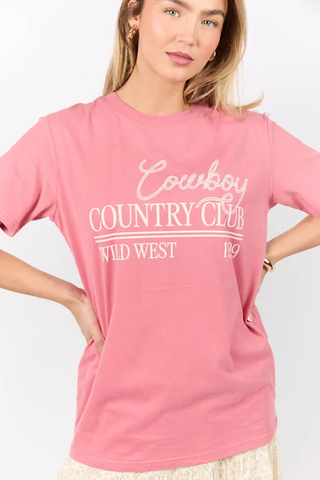 Cowboy Country Club Brick Graphic Tee sold by Pink Lily product image thumbnail 2