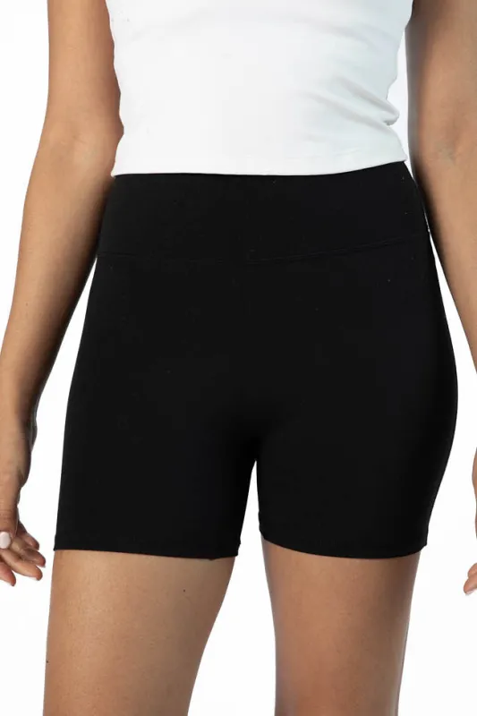 Home Stretch Black Biker Shorts FINAL SALE sold by Pink Lily