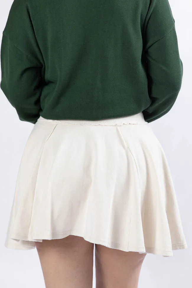 Where To Next Cream Knit Skort FINAL SALE sold by Pink Lily product image thumbnail 4