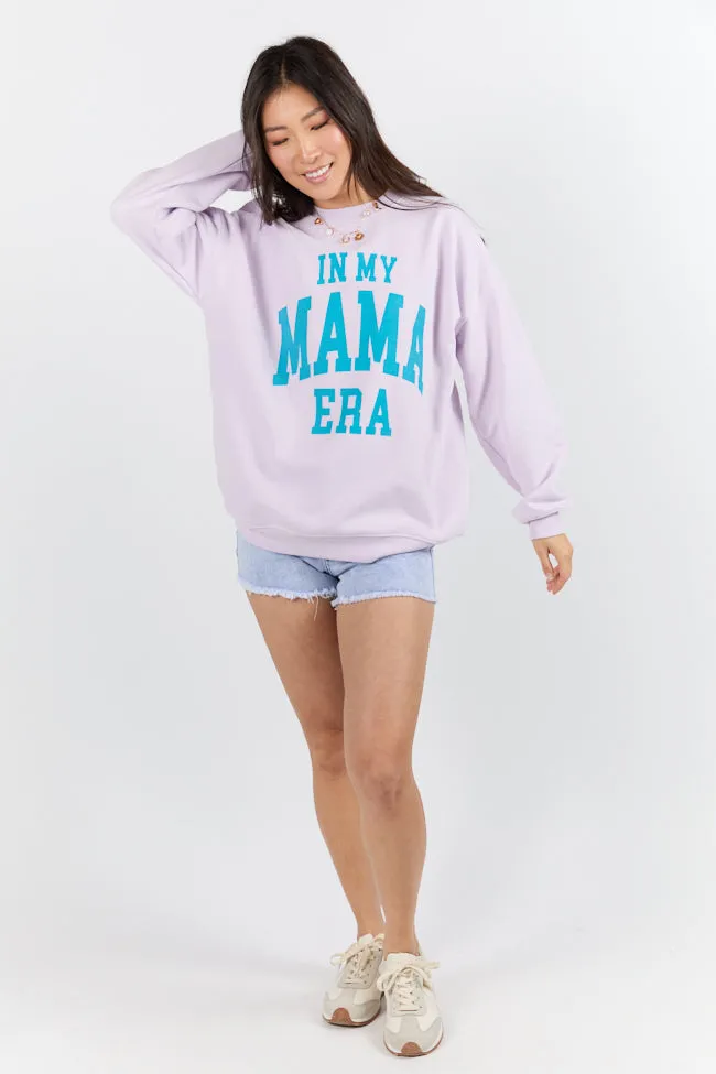 In My Mama Era Light Lilac Graphic Sweatshirt sold by Pink Lily product image thumbnail 2