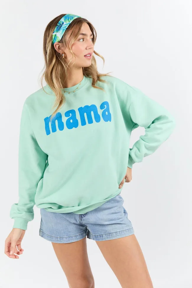 Mama Mint Graphic Sweatshirt sold by Pink Lily product image thumbnail 4