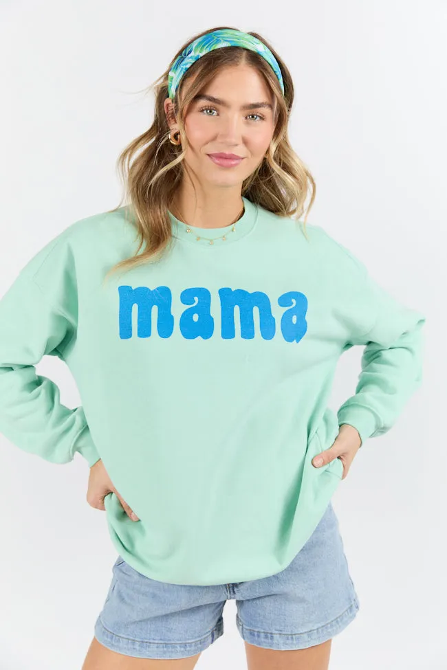 Mama Mint Graphic Sweatshirt sold by Pink Lily