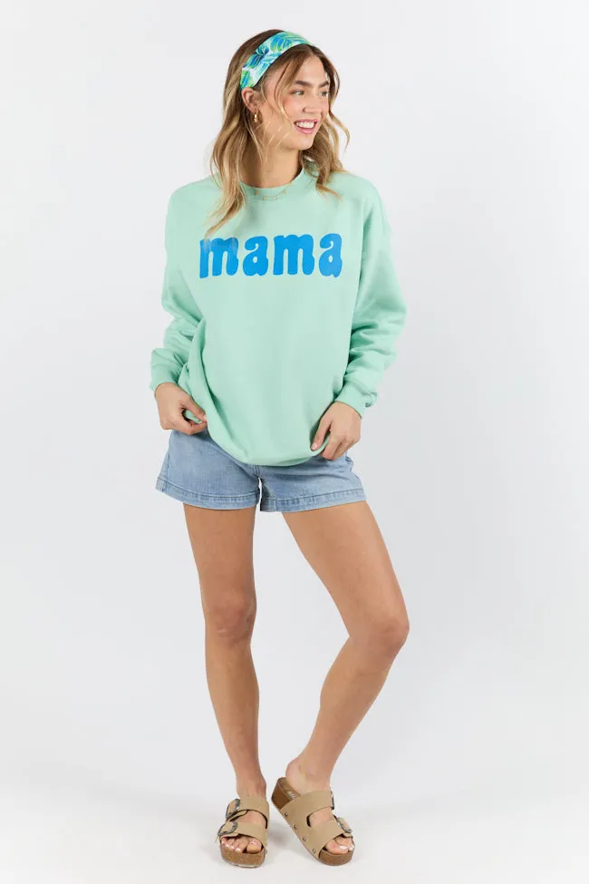 Mama Mint Graphic Sweatshirt sold by Pink Lily product image thumbnail 2