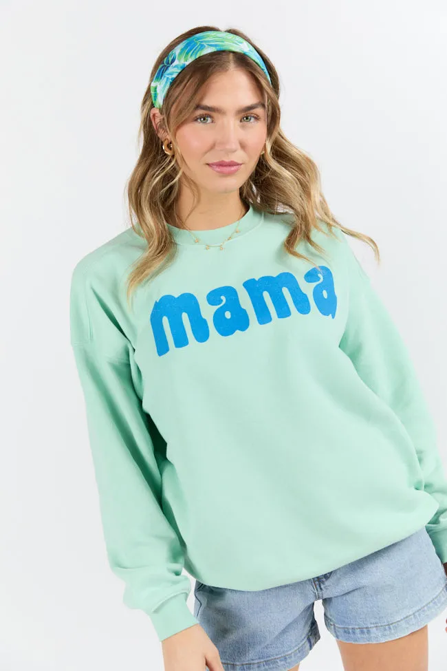 Mama Mint Graphic Sweatshirt sold by Pink Lily product image thumbnail 5