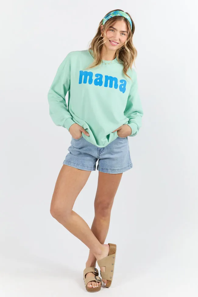 Mama Mint Graphic Sweatshirt sold by Pink Lily product image thumbnail 3