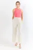 Full Sail Beige Linen Blend Pull On Pants FINAL SALE sold by Pink Lily