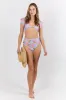 Off The Grid Multi Palm Print Bikini Top FINAL SALE sold by Pink Lily