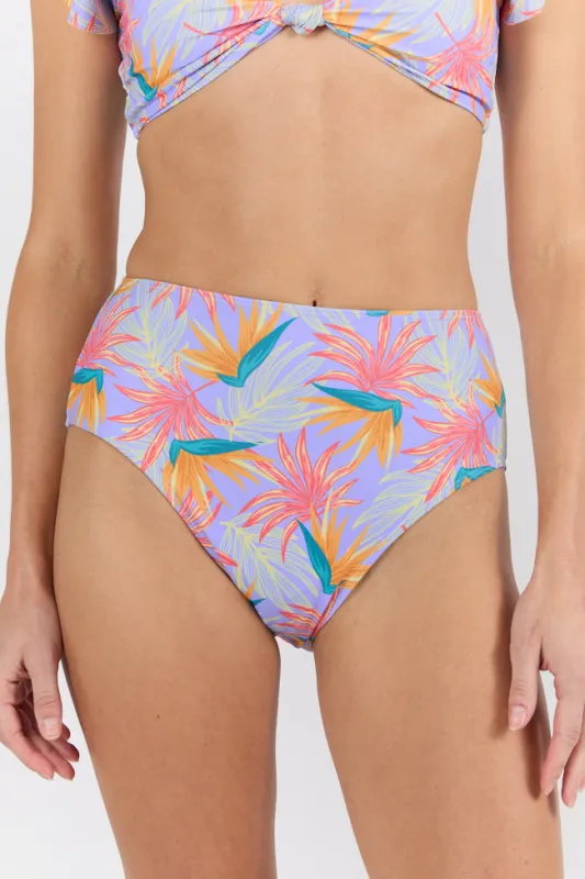 Off The Grid Multi Palm Print Bikini Bottom FINAL SALE sold by Pink Lily