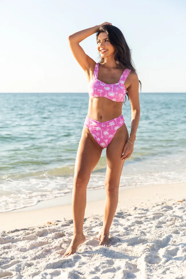 Palm Perfection Pink Bikini Bottom FINAL SALE sold by Pink Lily product image thumbnail 3