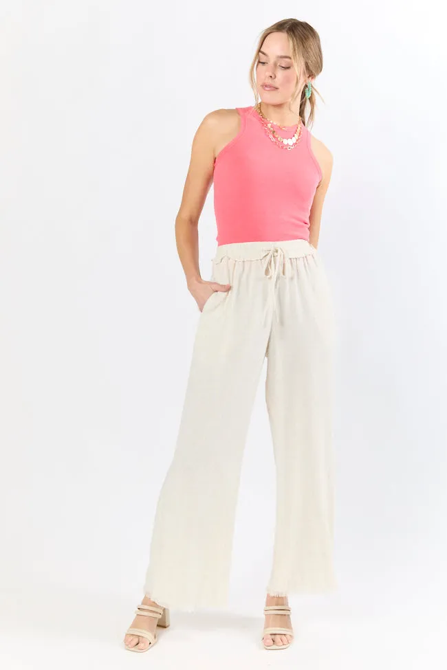 Cool Instincts Coral Acid Washed Rib High Neck Tank SALE sold by Pink Lily product image thumbnail 2