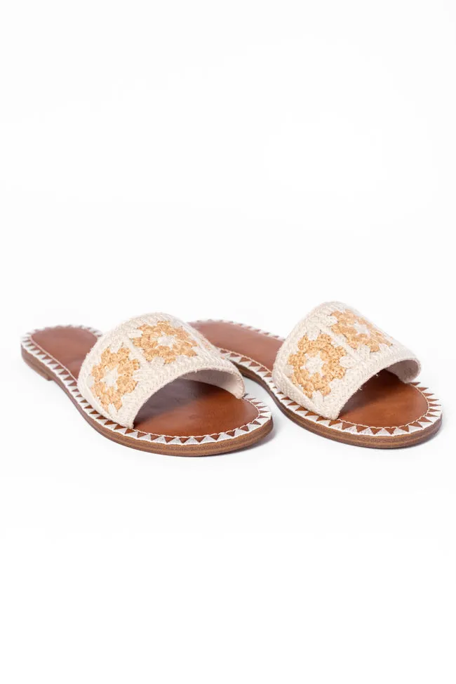 Rhea Crochet Slides SALE sold by Pink Lily product image thumbnail 2