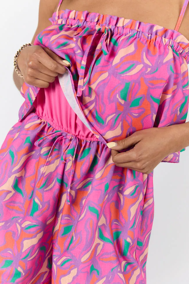 Summer Fling Multi Printed Romper sold by Pink Lily product image thumbnail 4