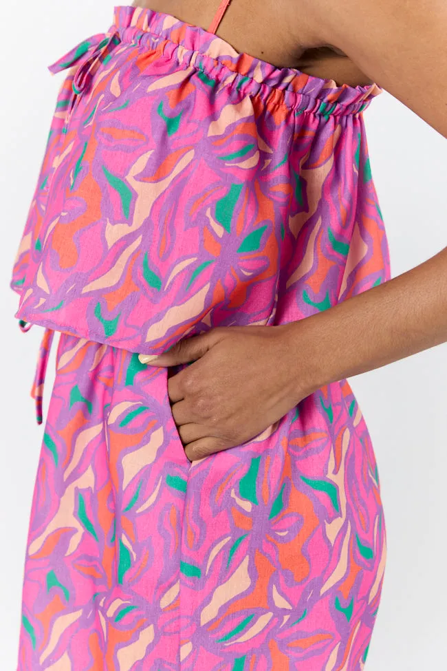 Summer Fling Multi Printed Romper sold by Pink Lily product image thumbnail 3