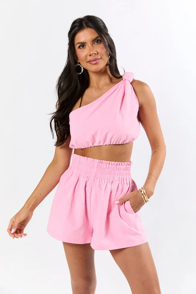 Paradise Is Calling Pink Knot Detail Two Piece Set FINAL SALE sold by Pink Lily product image thumbnail 3