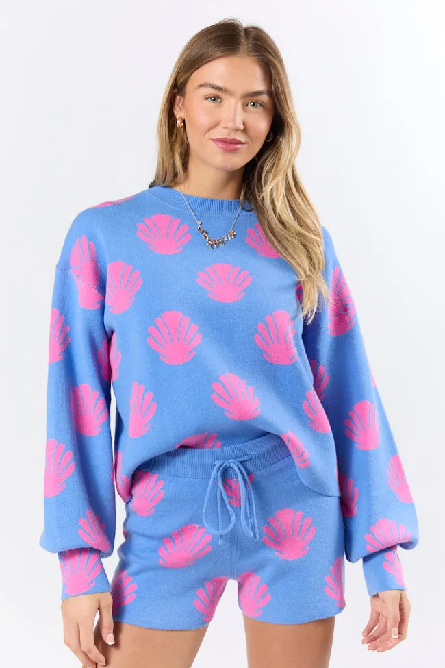 Shell-abrate Today Blue Knit Set sold by Pink Lily product image thumbnail 5