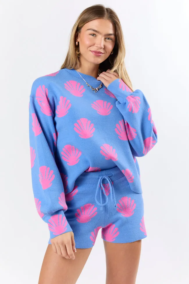 Shell-abrate Today Blue Knit Set sold by Pink Lily product image thumbnail 3