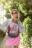 Rooted In Love Dark Grey Graphic Tee sold by Pink Lily