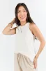 Casual Composure Off White Knit Tank Top sold by Pink Lily