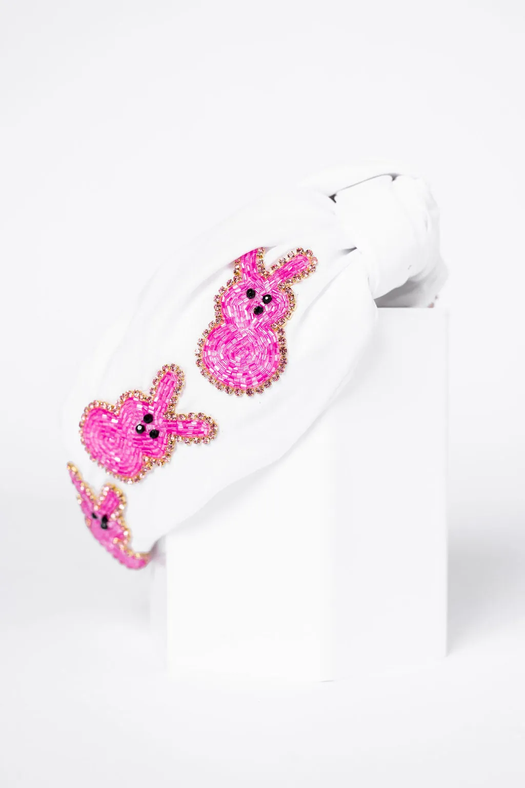 Hoppy Spring Bunny Sequin Headband FINAL SALE sold by Pink Lily product image thumbnail 2