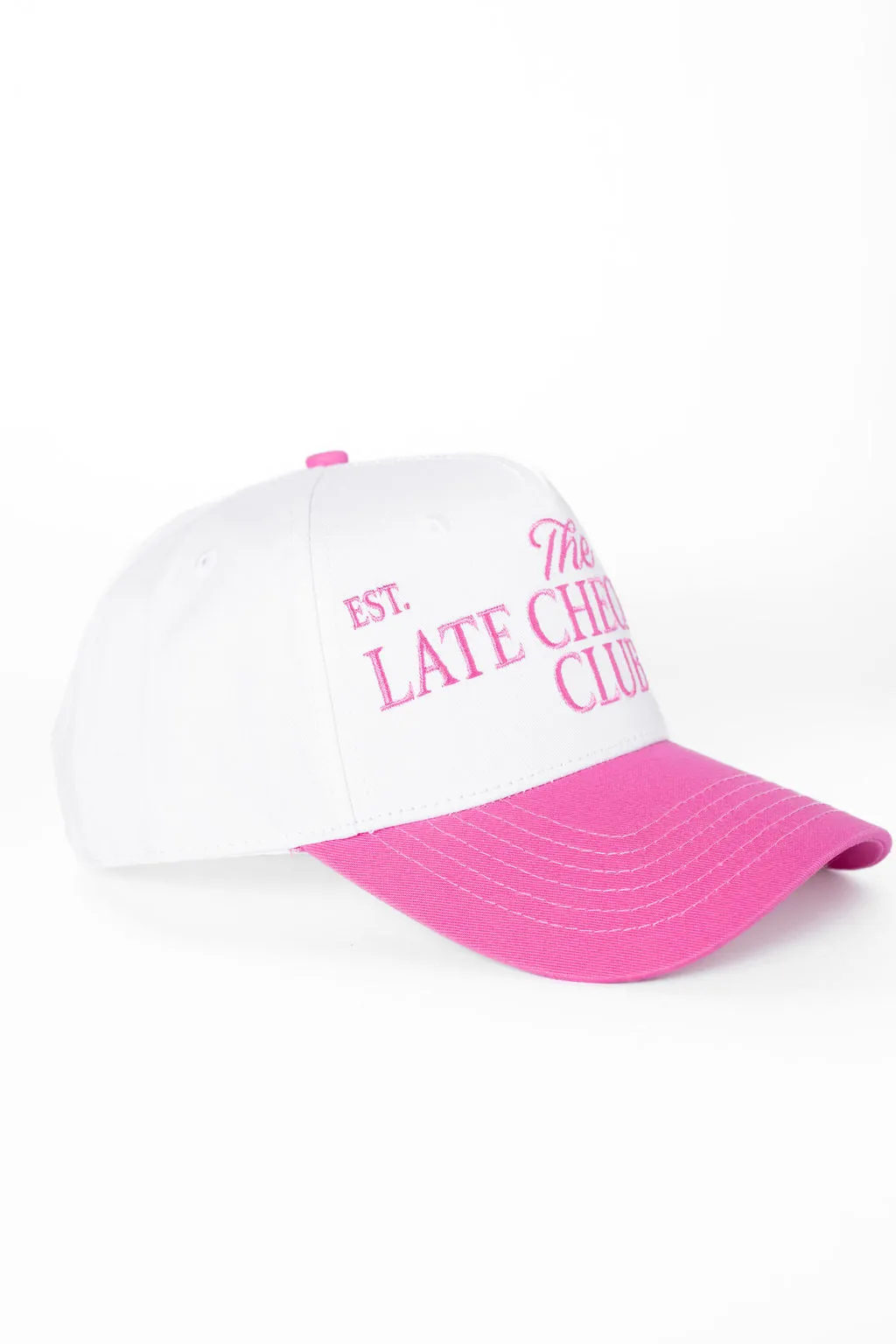 Late Checkout Club Trucker Hat Amber Massey X Pink Lily sold by Pink Lily product image thumbnail 5