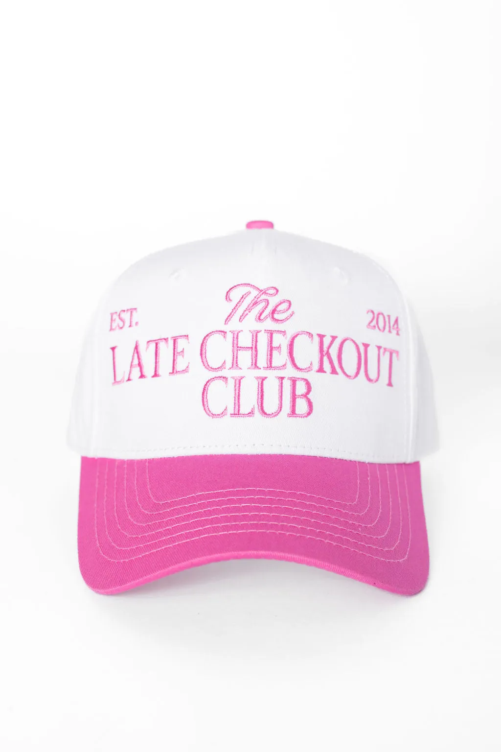Late Checkout Club Trucker Hat Amber Massey X Pink Lily sold by Pink Lily product image thumbnail 3