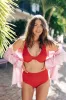 Summer Oasis High Waisted Bikini Bottoms FINAL SALE sold by Pink Lily