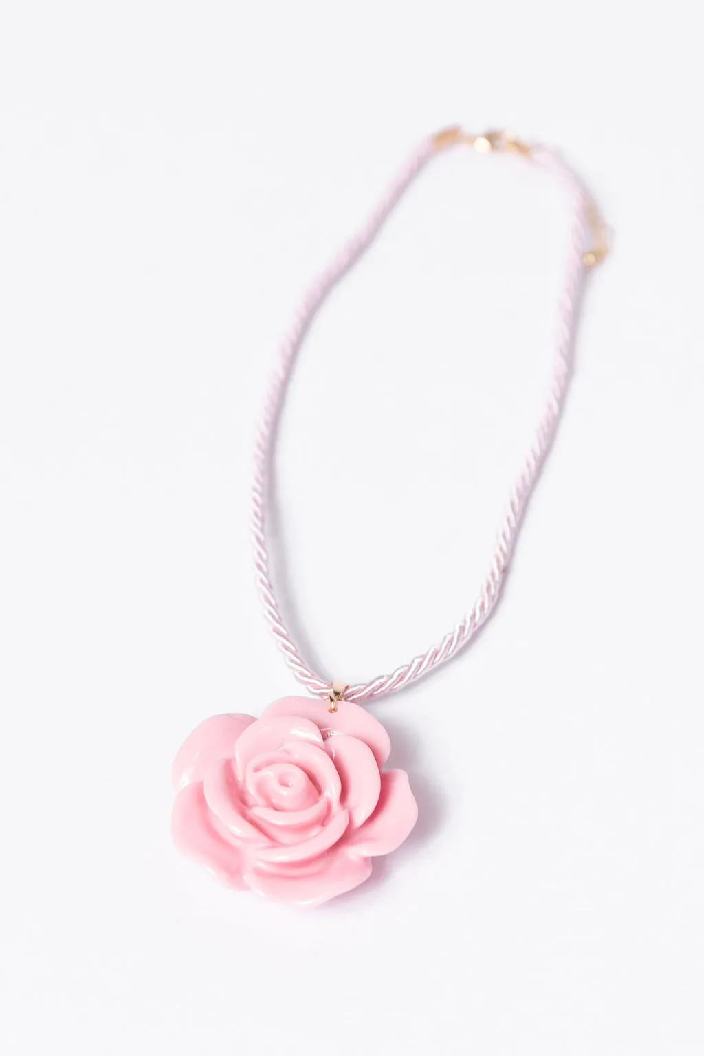 Pink Rose Rope Necklace FINAL SALE sold by Pink Lily product image thumbnail 4