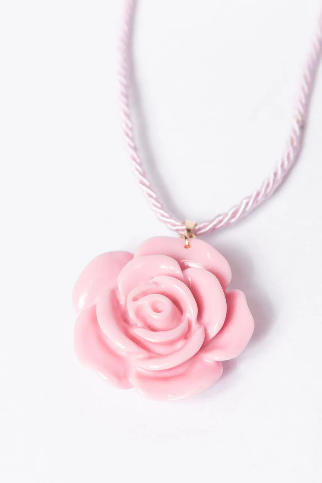 Pink Rose Rope Necklace FINAL SALE sold by Pink Lily product image thumbnail 3