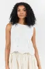 Right Through Me Ivory Eyelet Tank SALE sold by Pink Lily