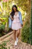 What It Takes Pink Multi Floral Ruffle Tank and Skirt Set SALE sold by Pink Lily