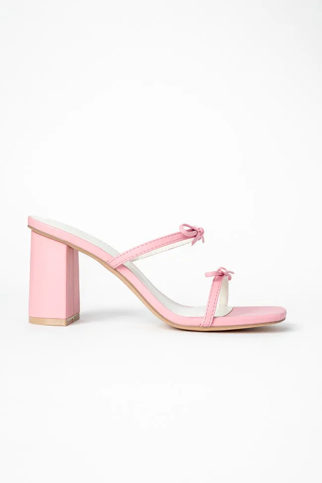 Priscilla Pink Bow Heels sold by Pink Lily product image thumbnail 2