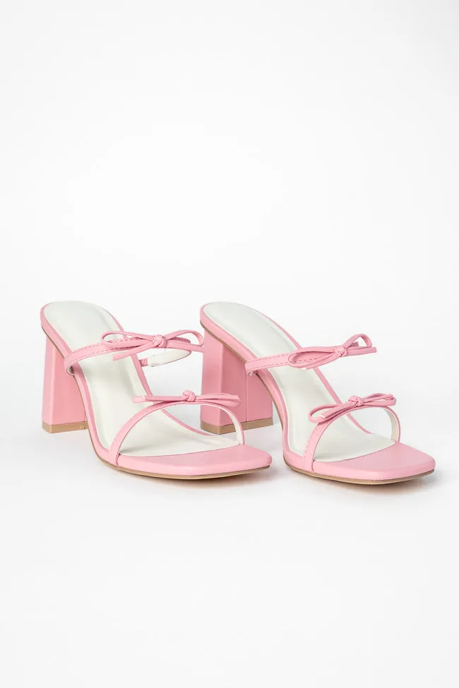 Priscilla Pink Bow Heels sold by Pink Lily product image thumbnail 3
