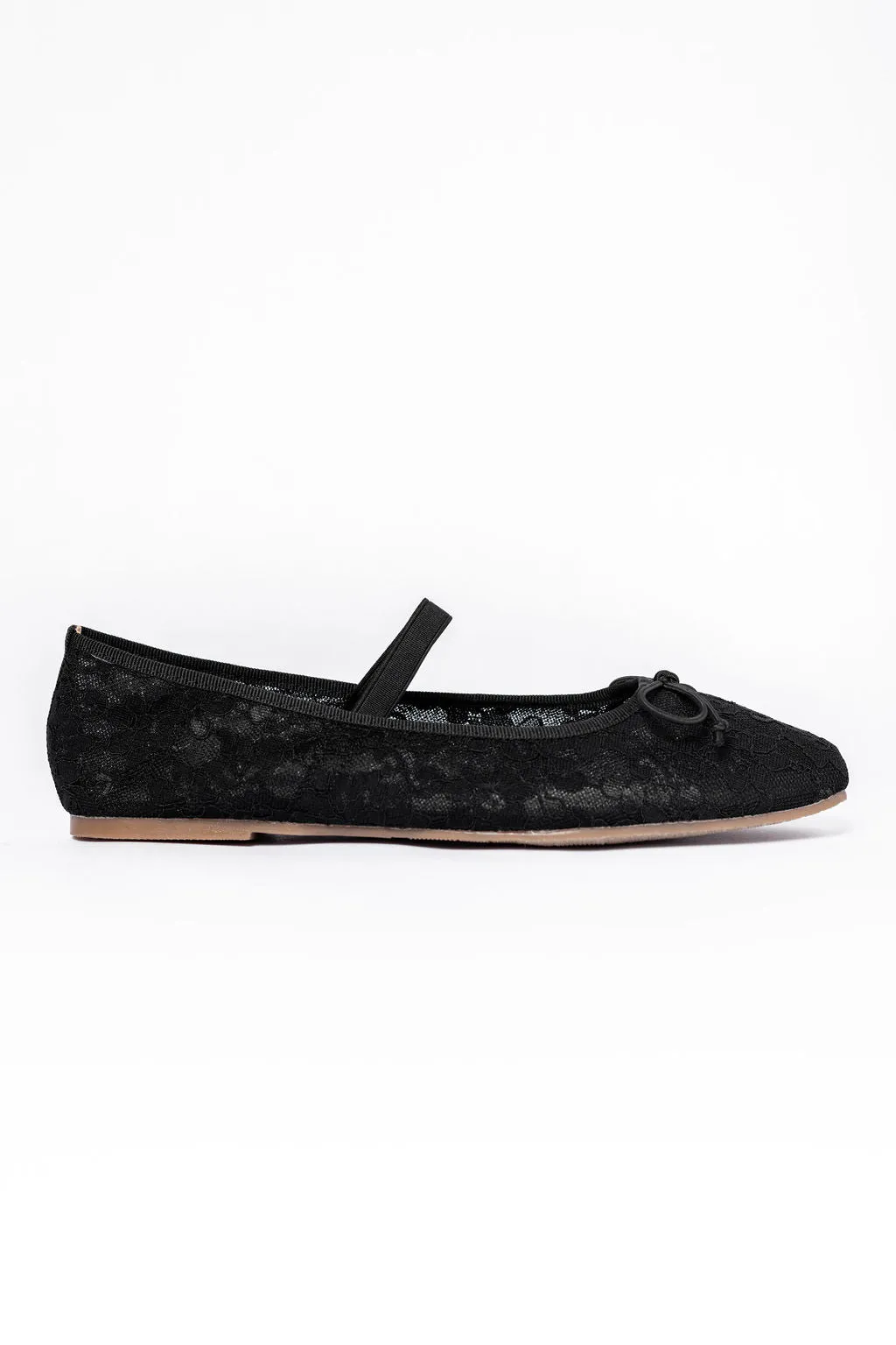 Brielle Black Lace Ballet Flats FINAL SALE sold by Pink Lily product image thumbnail 3
