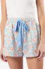 Rest Up In The Cutest Catch Satin Pajama Shorts FINAL SALE sold by Pink Lily