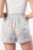 Rest Up In The Cutest Catch Satin Pajama Shorts FINAL SALE sold by Pink Lily