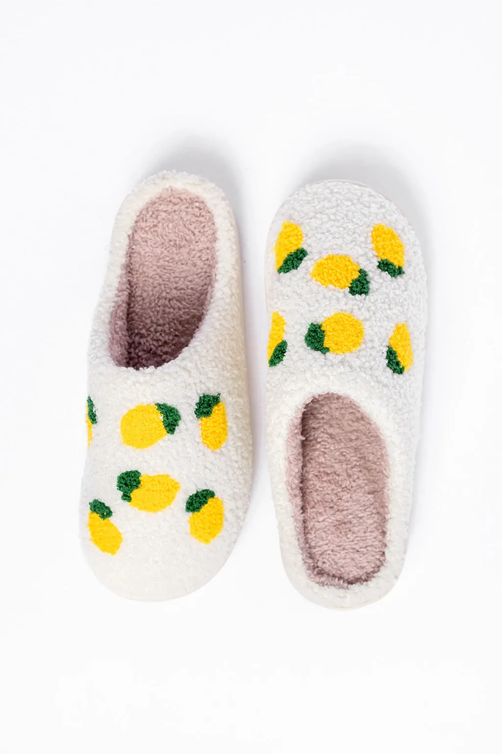 Lemon Slippers SALE sold by Pink Lily